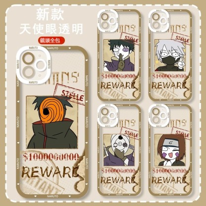 蘋果 系列火影忍者天使眼透明防摔軟殼