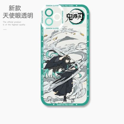 蘋果 系列鬼滅之刃天使眼透明防摔軟殼