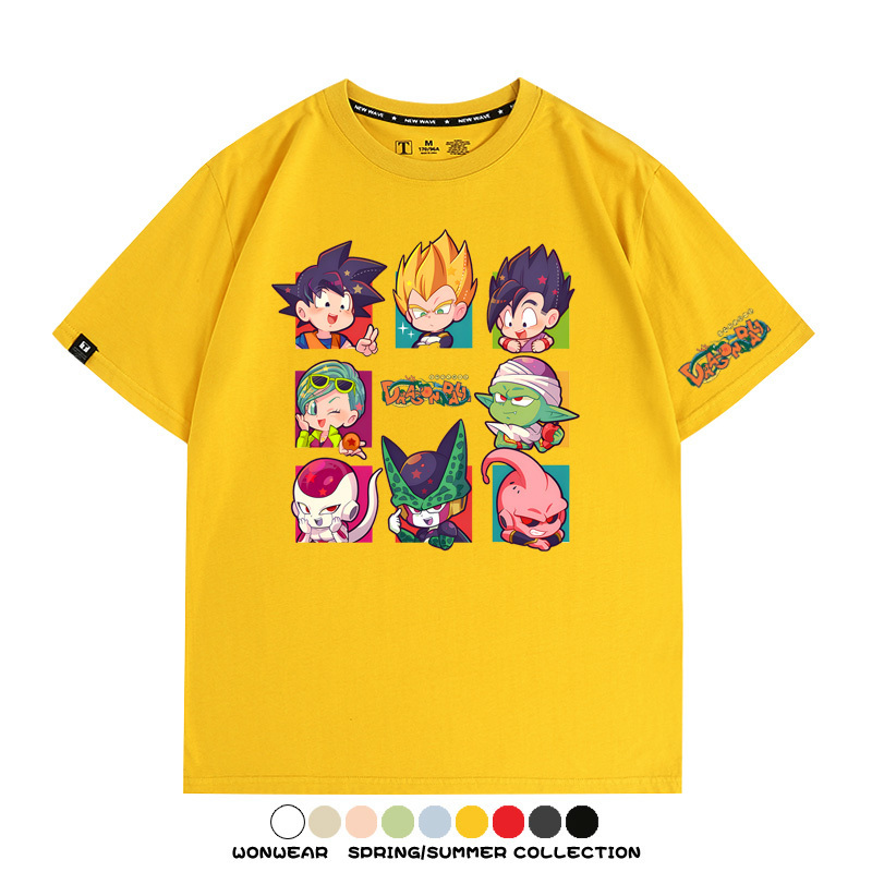 七龍珠Q版 親子情侶裝寬鬆短袖T