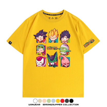 七龍珠Q版 親子情侶裝寬鬆短袖T