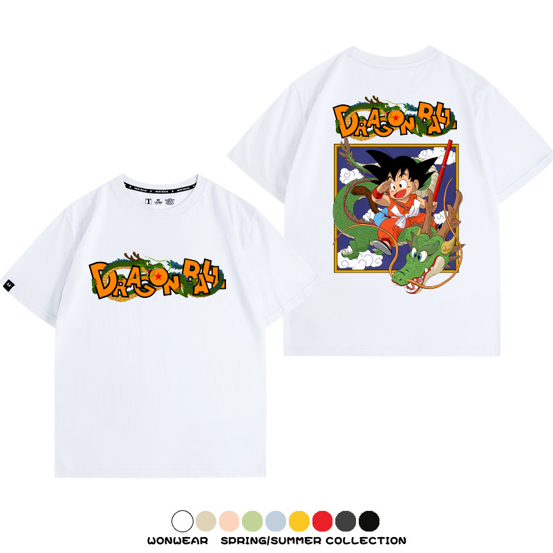 七龍珠 動漫周邊寬鬆百搭純棉短袖t-shirt