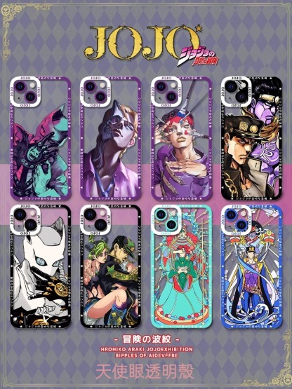 蘋果 系列jojo的奇妙冒險 天使眼透明防摔軟殼