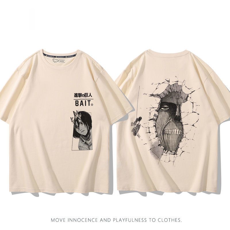進擊的巨人 2024親子情侶男女同款 T恤