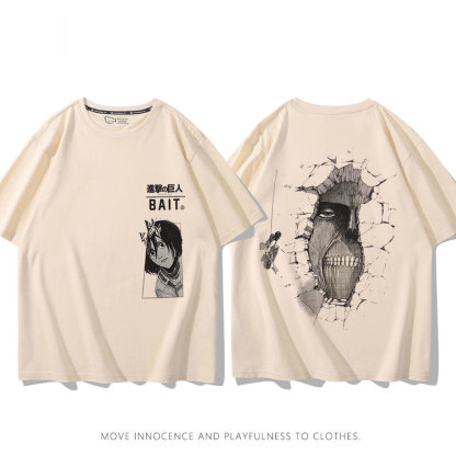 進擊的巨人 2024親子情侶男女同款 T恤