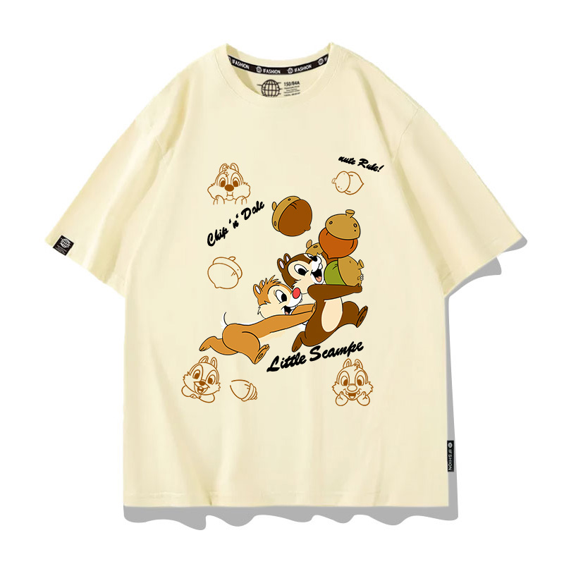 奇奇蒂蒂 2024親子情侶男女同款 T恤