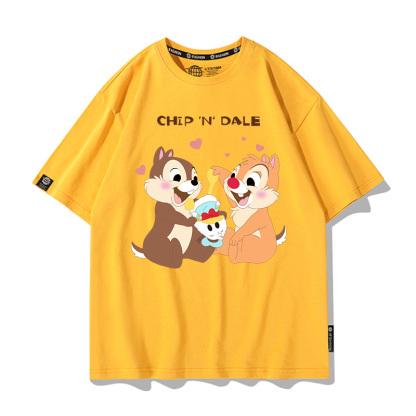 奇奇蒂蒂 2024親子情侶男女同款 T恤