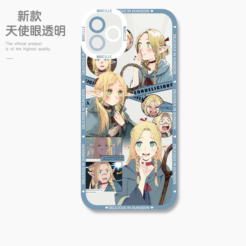 蘋果 系列迷宮飯天使眼透明防摔軟殼