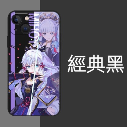 蘋果 系列原神 液態硅膠防摔軟殼