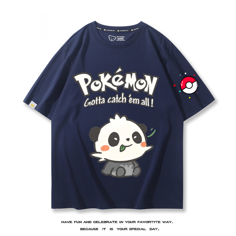 Q版精靈寶可夢 2024親子情侶男女同款 T恤