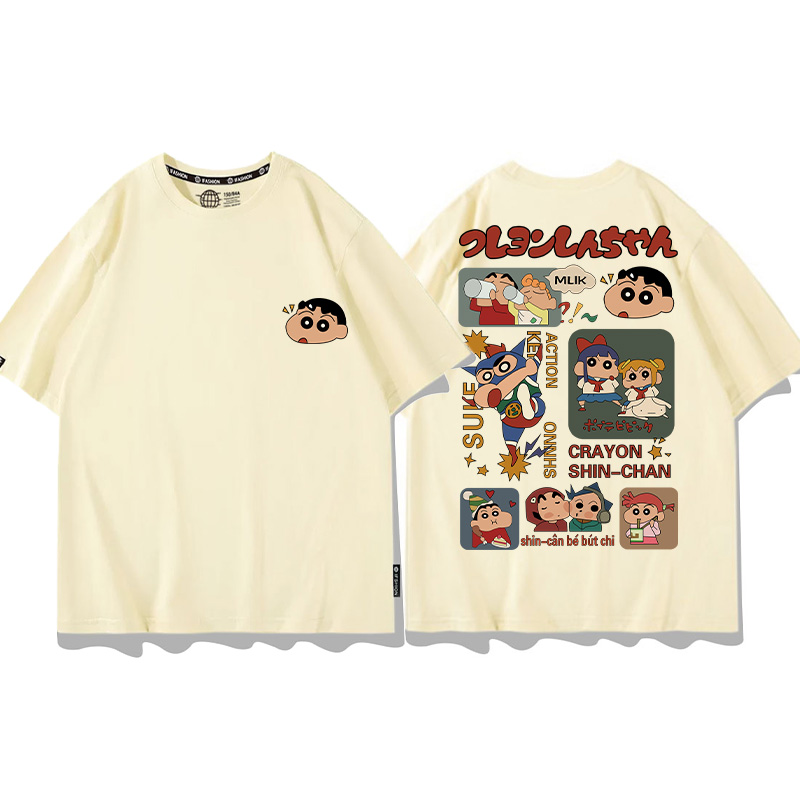 蠟筆小新 2024親子情侶男女同款 T恤