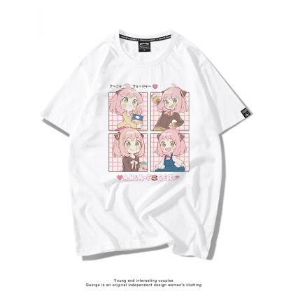 間諜家家酒 2024親子情侶男女同款 T恤