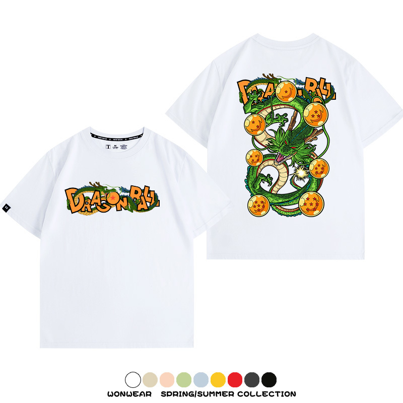 七龍珠 動漫周邊寬鬆百搭純棉短袖t-shirt