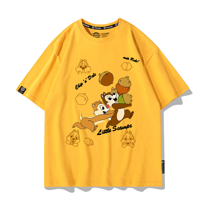 奇奇蒂蒂 2024親子情侶男女同款 T恤