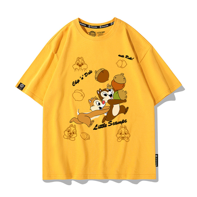 奇奇蒂蒂 2024親子情侶男女同款 T恤