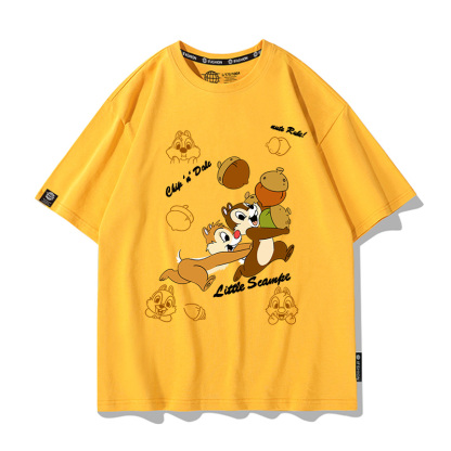 奇奇蒂蒂 2024親子情侶男女同款 T恤