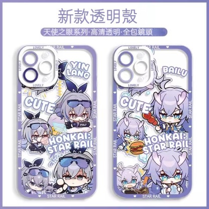 蘋果 系列崩壞星穹鐵道 天使眼透明防摔軟殼