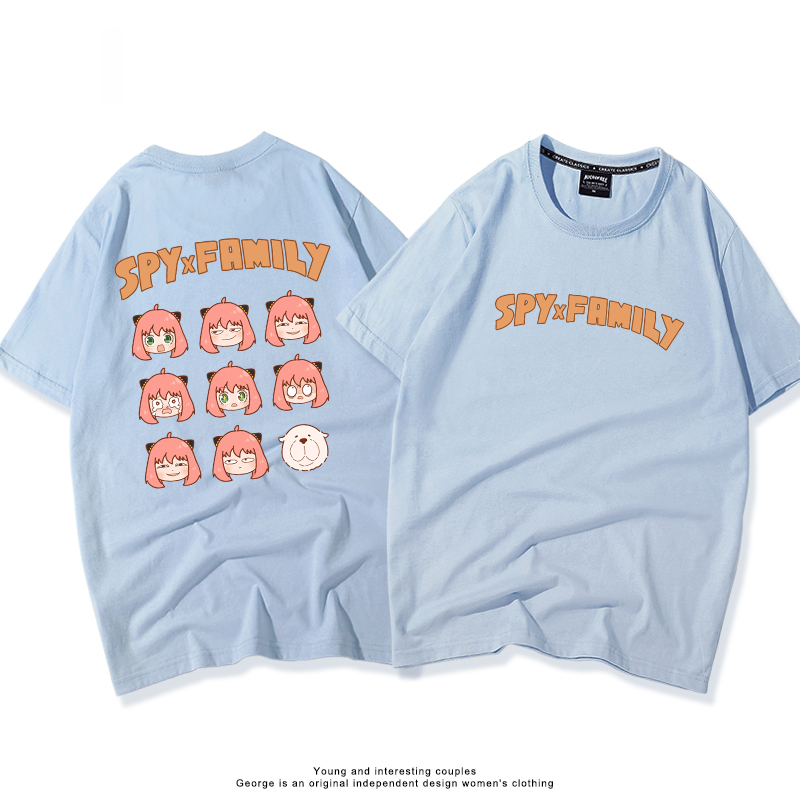 間諜家家酒 2024親子情侶男女同款 T恤