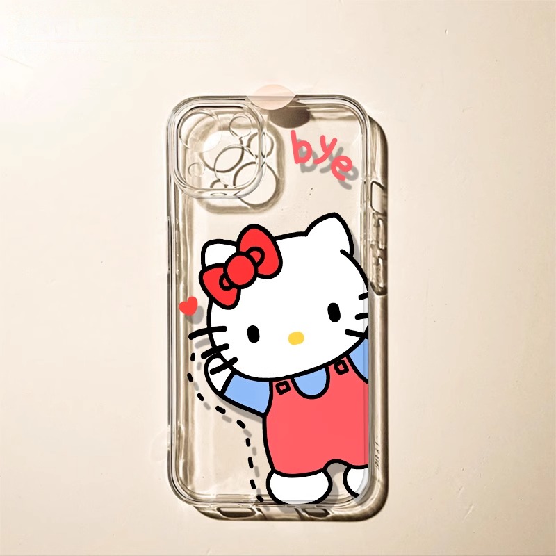 蘋果 系列凱蒂貓透明防摔軟殼