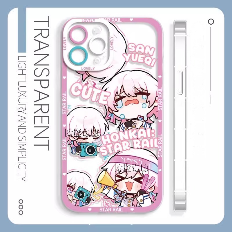 蘋果 系列崩壞星穹鐵道 天使眼透明防摔軟殼