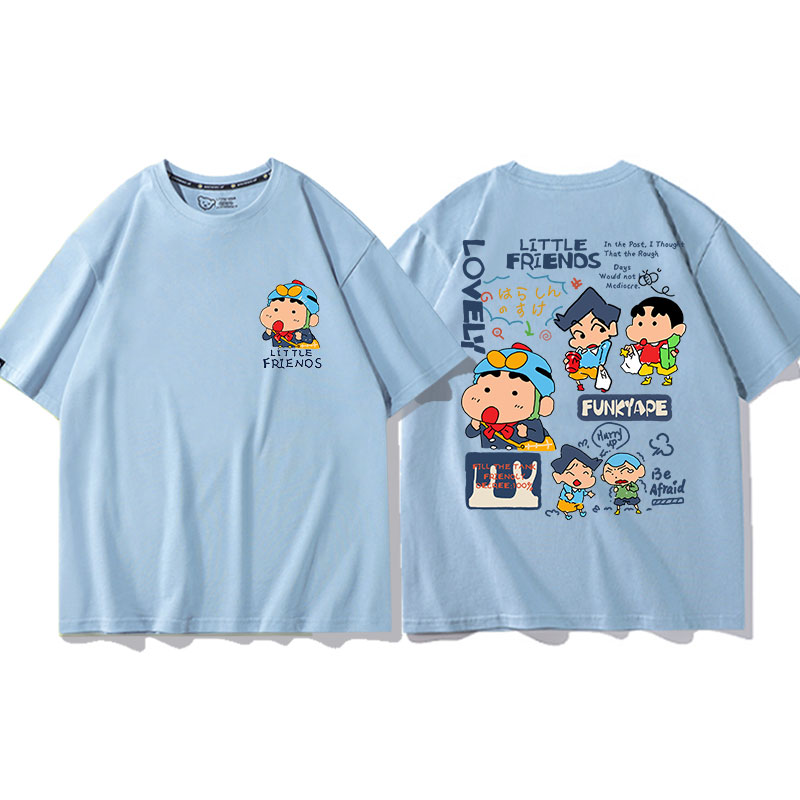 蠟筆小新 2024親子情侶男女同款 T恤