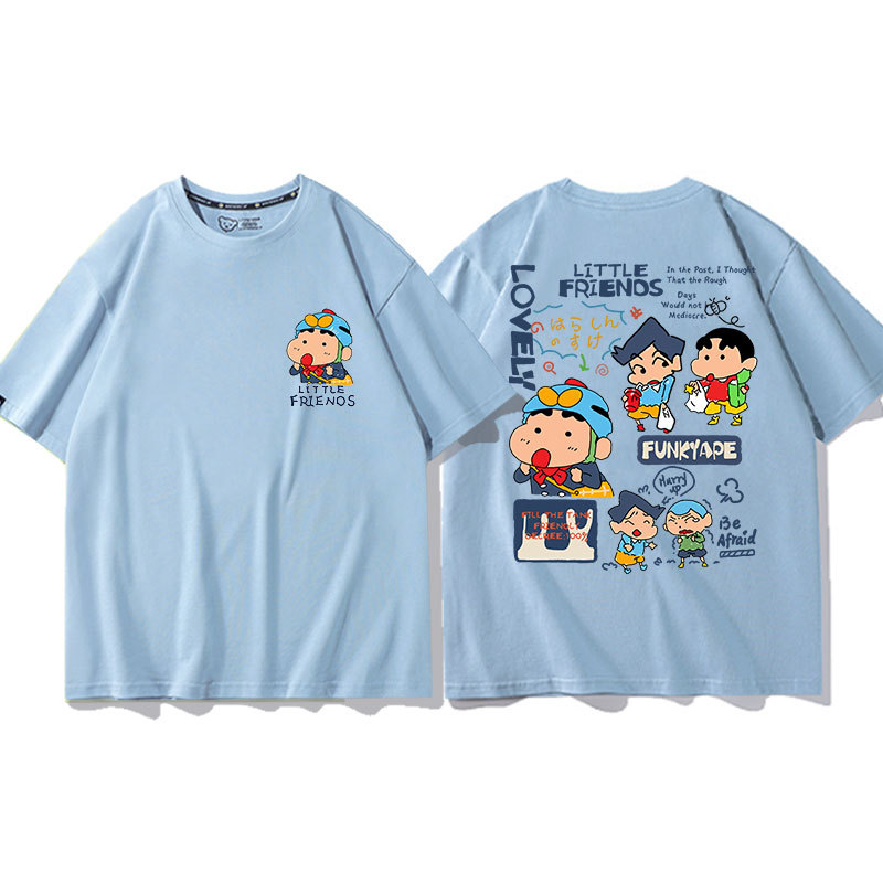 蠟筆小新 2024親子情侶男女同款 T恤