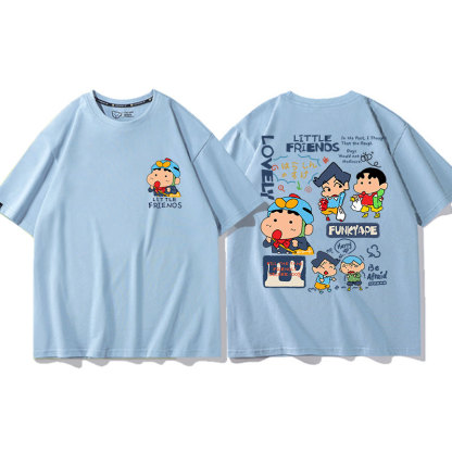 蠟筆小新 2024親子情侶男女同款 T恤
