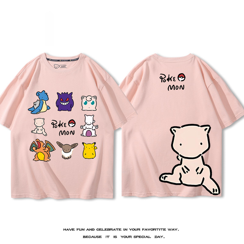 精靈寶可夢 2024親子情侶男女同款 T恤