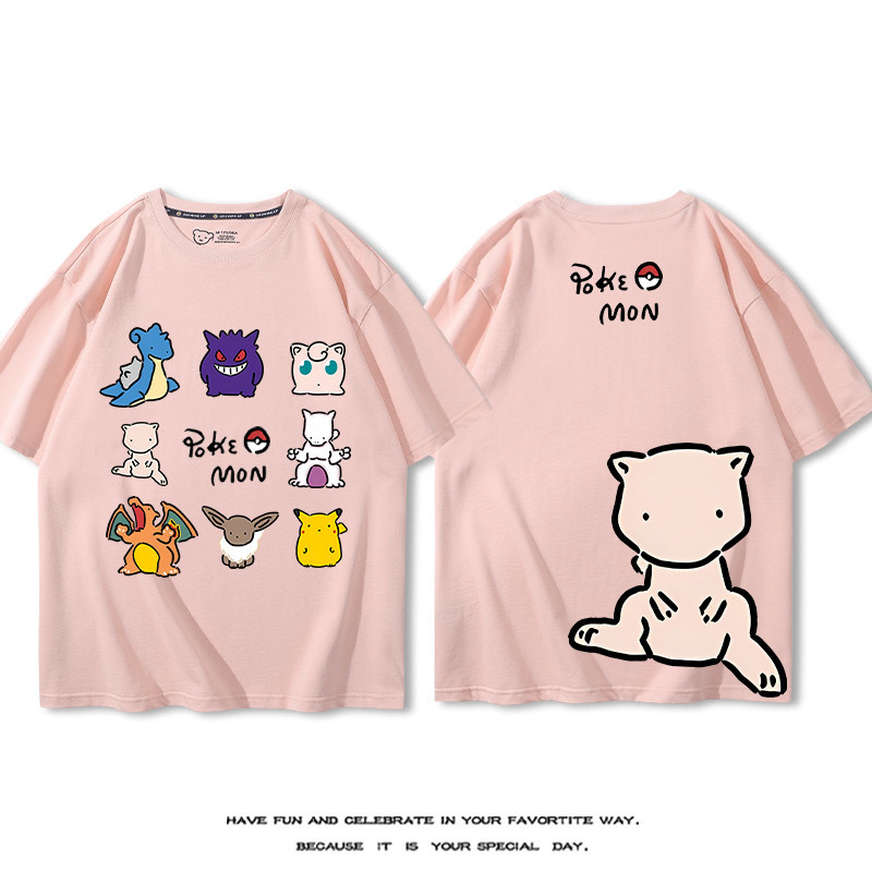 精靈寶可夢 2024親子情侶男女同款 T恤