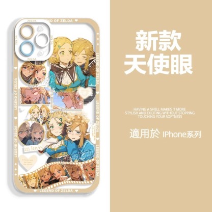 蘋果 系列薩爾達傳說天使眼透明防摔軟殼