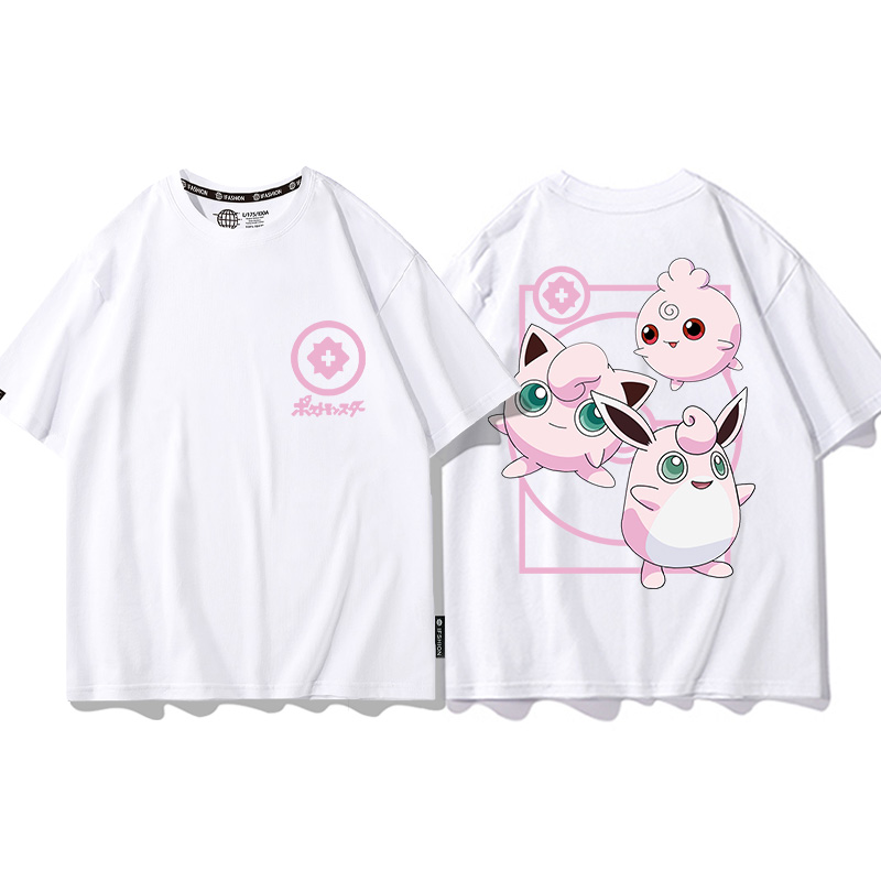 精靈寶可夢 2024親子情侶男女同款 T恤