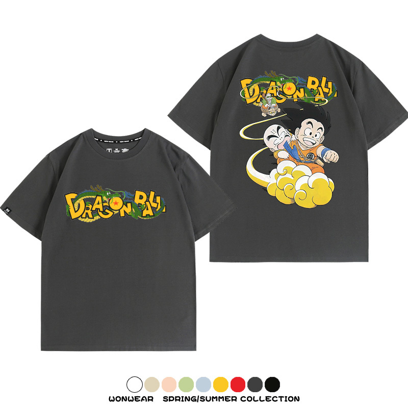 七龍珠 動漫周邊寬鬆百搭純棉短袖t-shirt