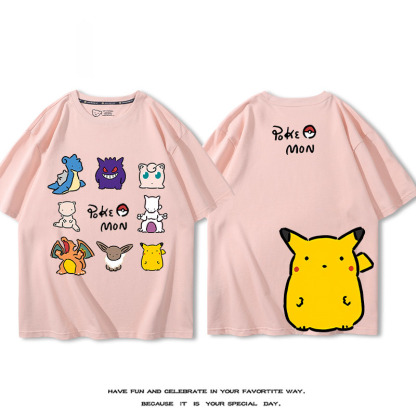 精靈寶可夢 2024親子情侶男女同款 T恤