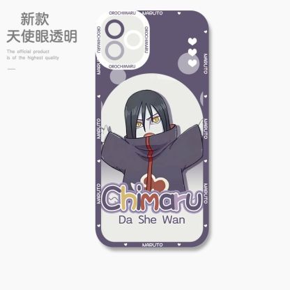 蘋果 系列火影忍者 天使眼透明防摔軟殼