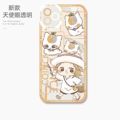 蘋果 系列夏目友人帳 天使眼透明防摔軟殼