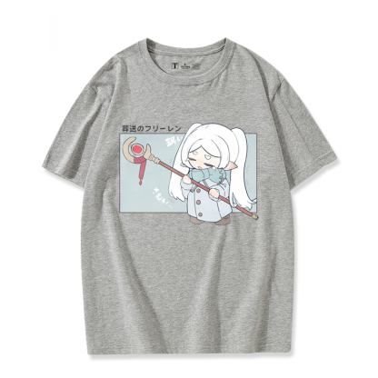 葬送的芙莉蓮 2024親子情侶男女同款 T恤