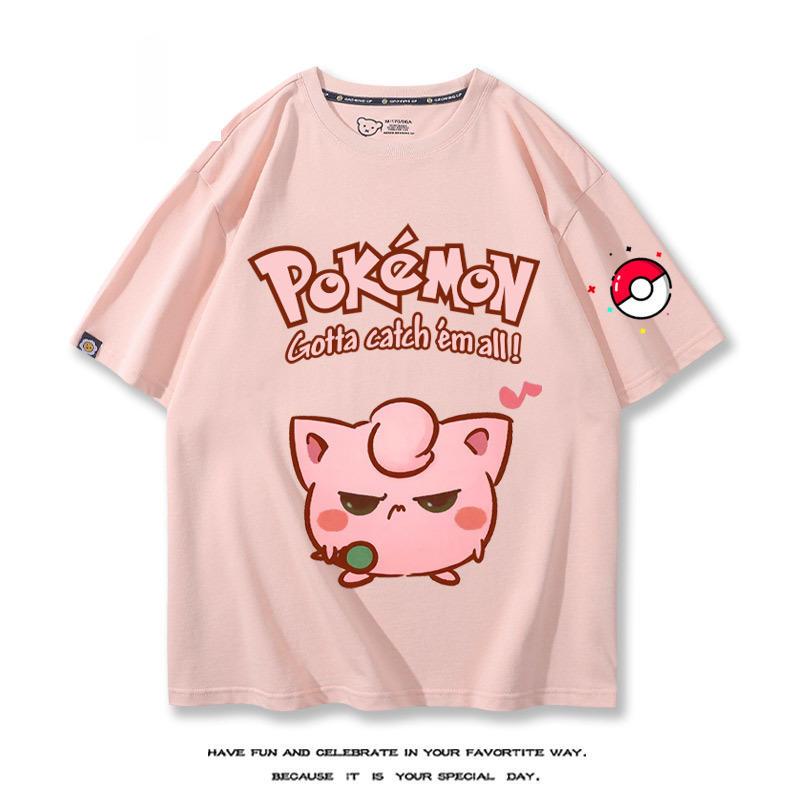 Q版精靈寶可夢 2024親子情侶男女同款 T恤