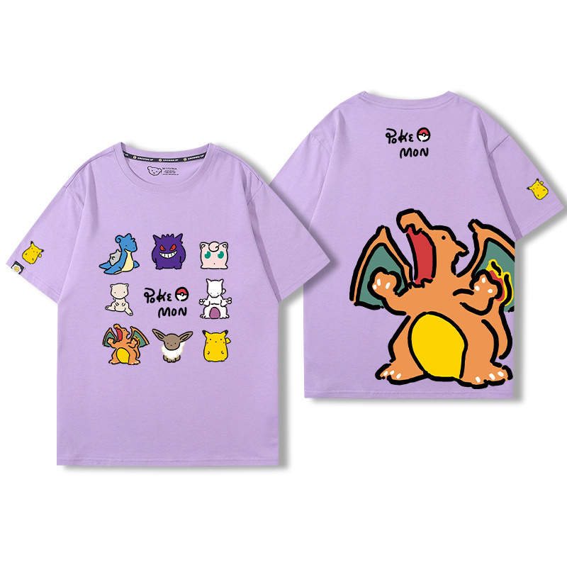 精靈寶可夢 2024親子情侶男女同款 T恤