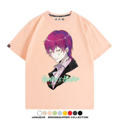 全職獵人西索庫洛洛動漫周邊短袖T恤