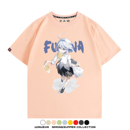 原神芙寧娜 親子情侶裝寬鬆短袖T