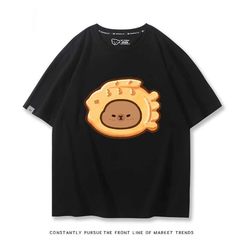 卡皮巴拉 2024親子情侶男女同款 T恤
