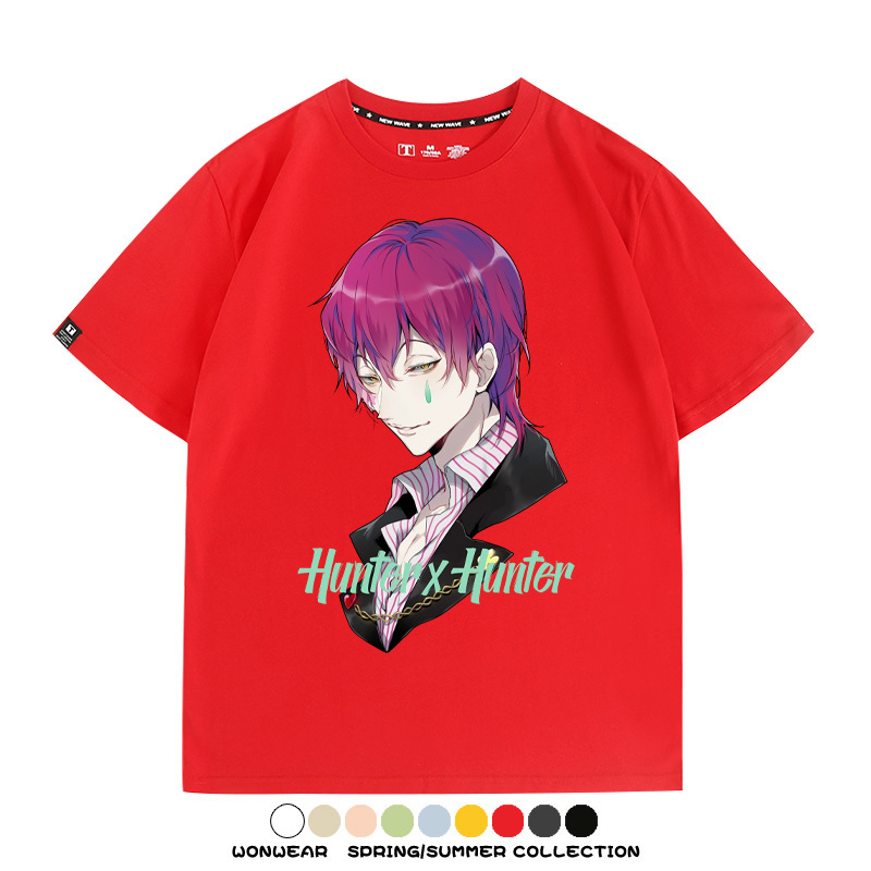全職獵人西索庫洛洛動漫周邊短袖T恤