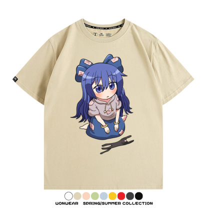 東方project憑依華 親子情侶裝寬鬆短袖T