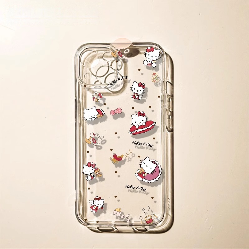 蘋果 系列凱蒂貓透明防摔軟殼