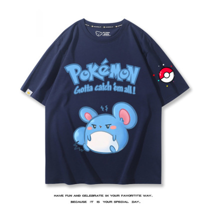 Q版精靈寶可夢 2024親子情侶男女同款 T恤