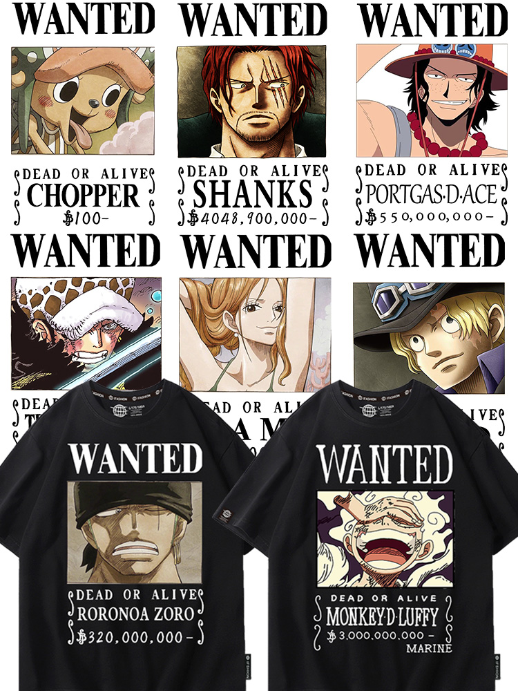 航海王 2024親子情侶男女同款 T恤