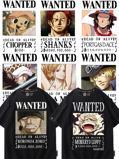 航海王 2024親子情侶男女同款 T恤