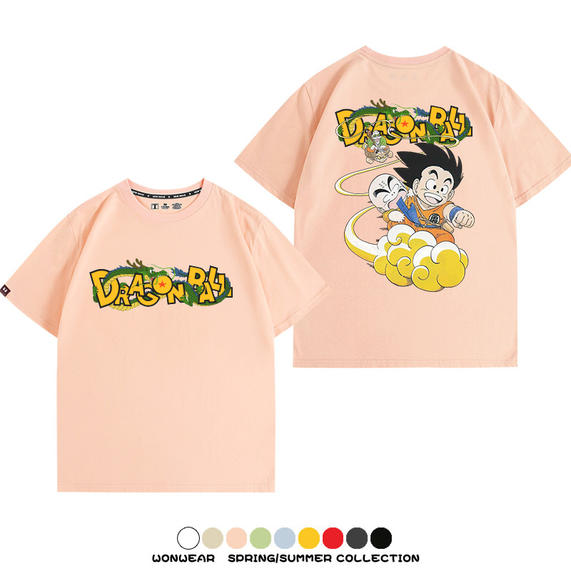 七龍珠 動漫周邊寬鬆百搭純棉短袖t-shirt