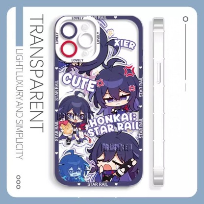 蘋果 系列崩壞星穹鐵道 天使眼透明防摔軟殼