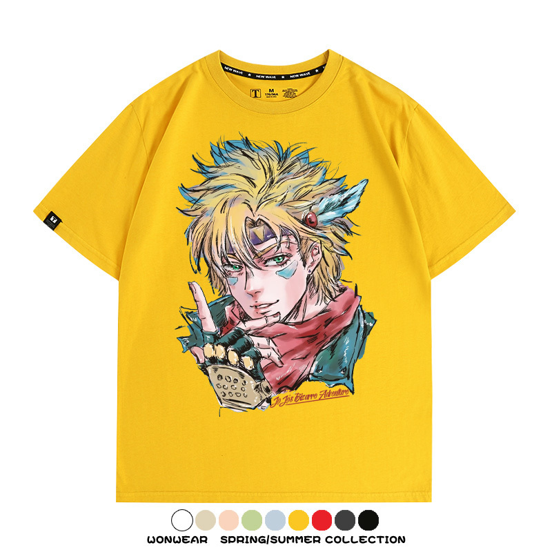 JOJO的奇妙冒險 親子情侶裝寬鬆短袖T