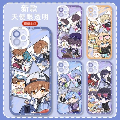 蘋果 系列鬼滅之刃天使眼透明防摔軟殼